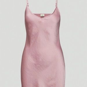 NWT Wilfred only mini slip dress in sold out soft orchard